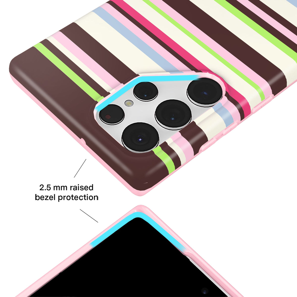Sweet Treat Stripes Samsung Case