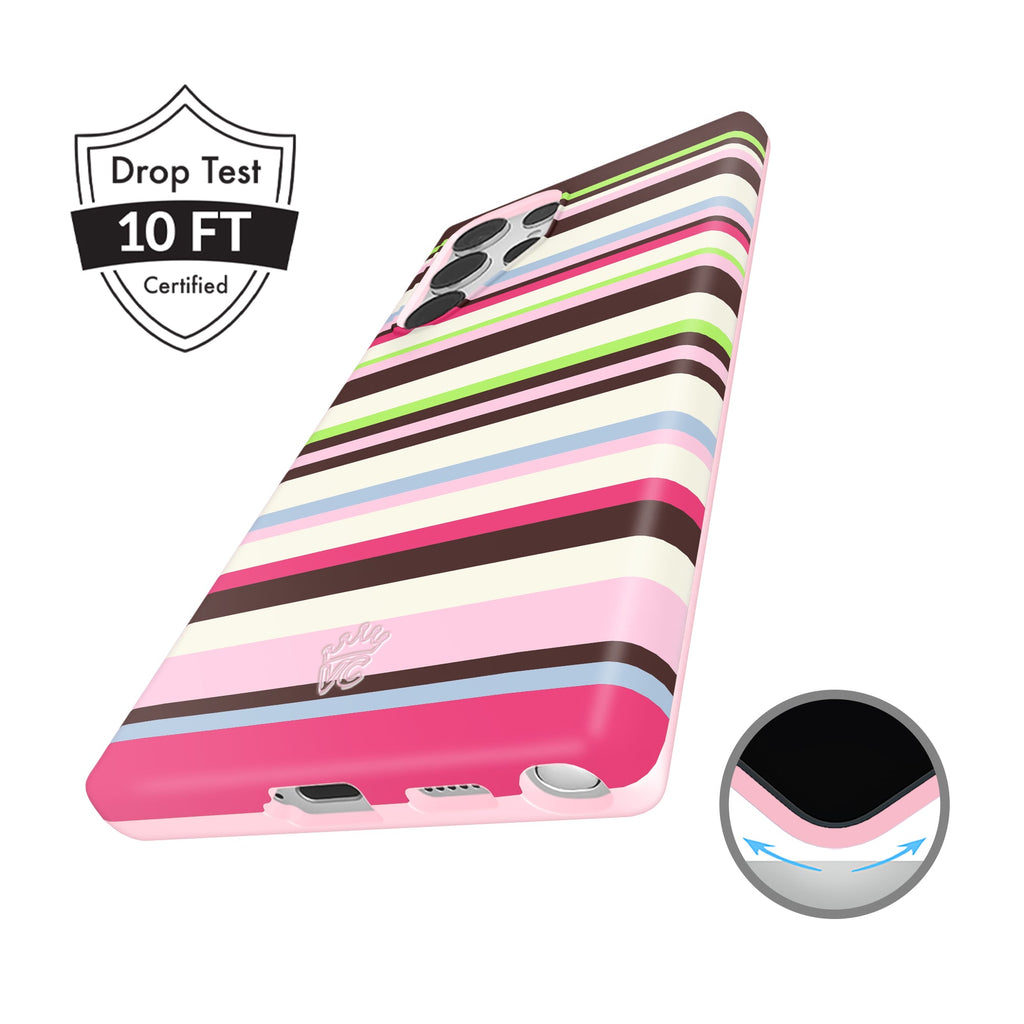Sweet Treat Stripes Samsung Case