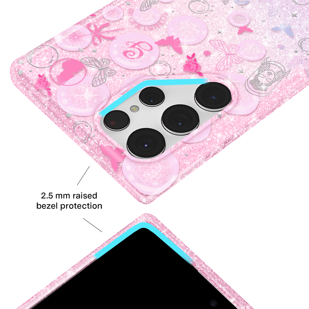Wicked Glinda’s Bubble Glitter Samsung Case
