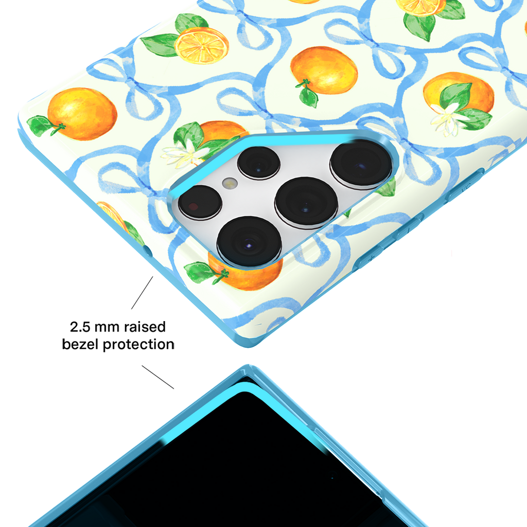 Orange Blossom Samsung Case