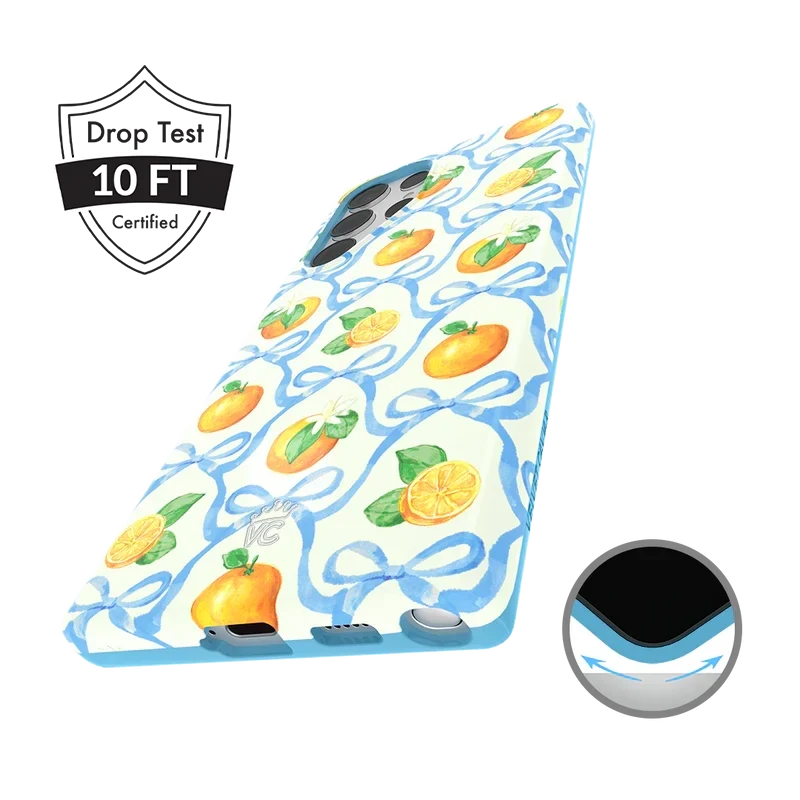 Orange Blossom Samsung Case