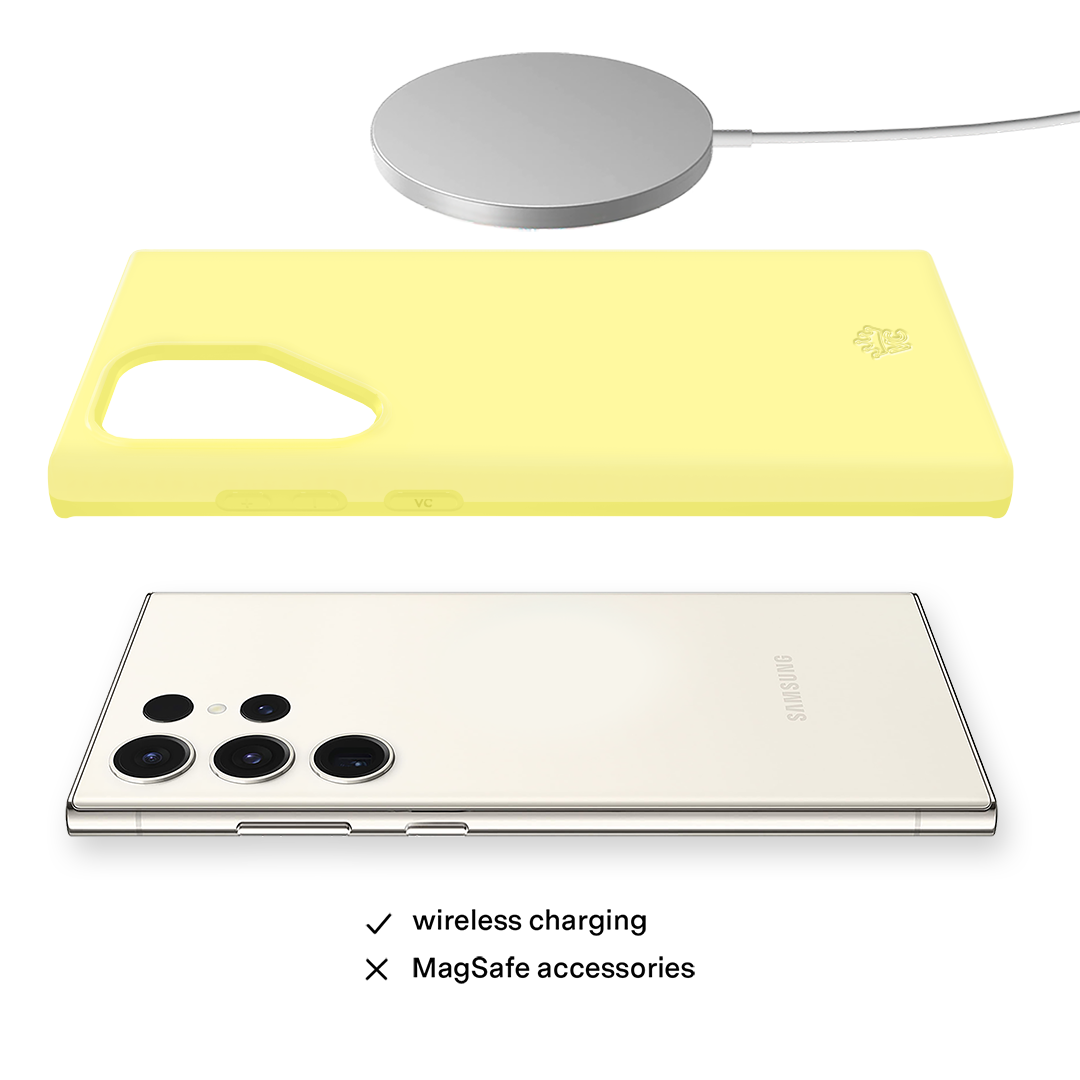 Butter Yellow Samsung Case
