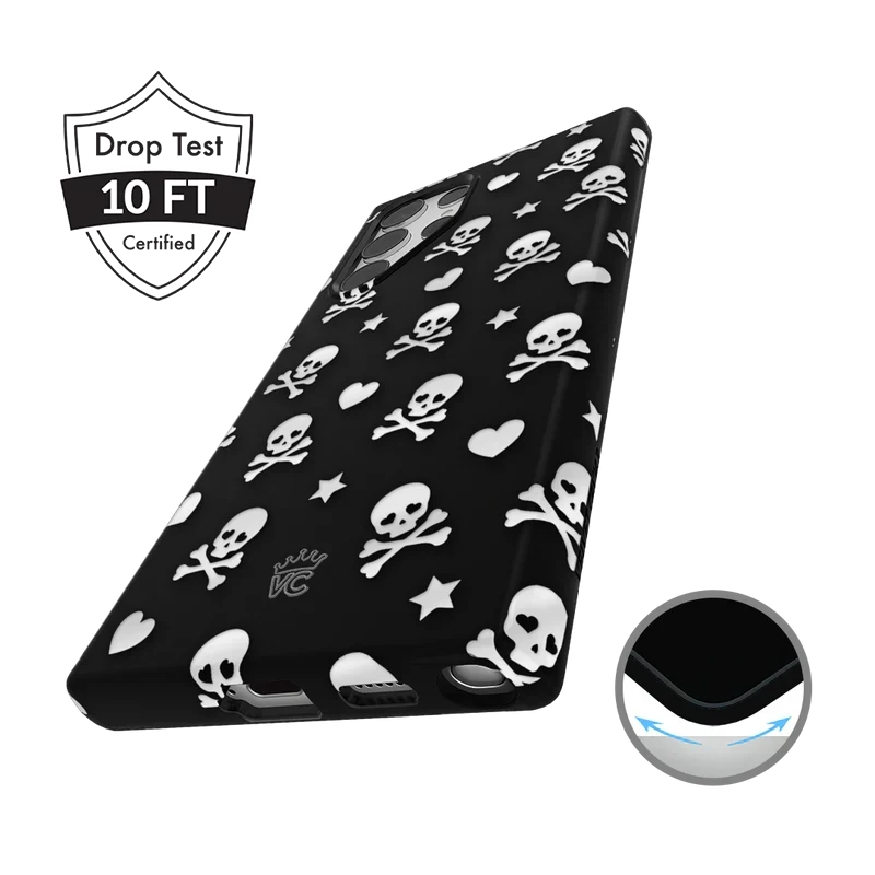 Chrome Skulls Samsung Case