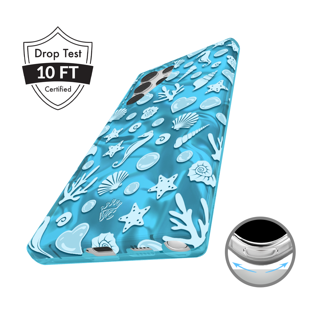 Aquamarine Holo Samsung Case