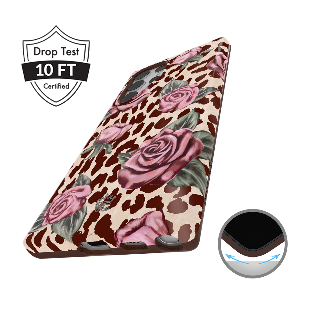 Rosy Leopard Samsung Case