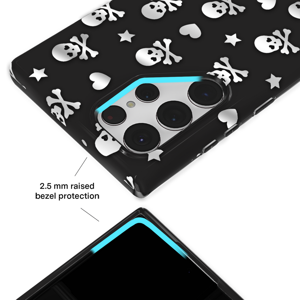 Chrome Skulls Samsung Case