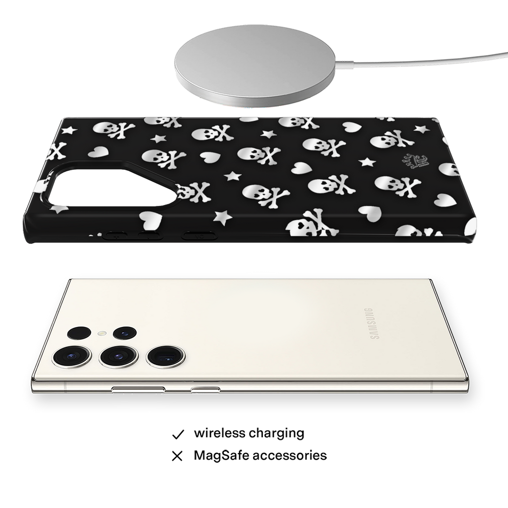 Chrome Skulls Samsung Case