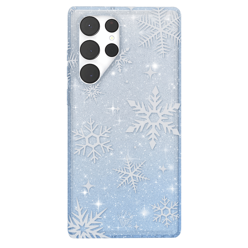 Snow Angel Glitter Samsung Case