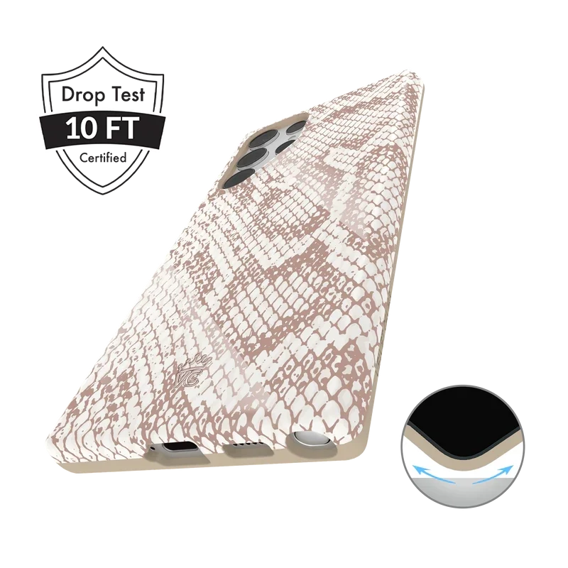 Nude Python Samsung Case