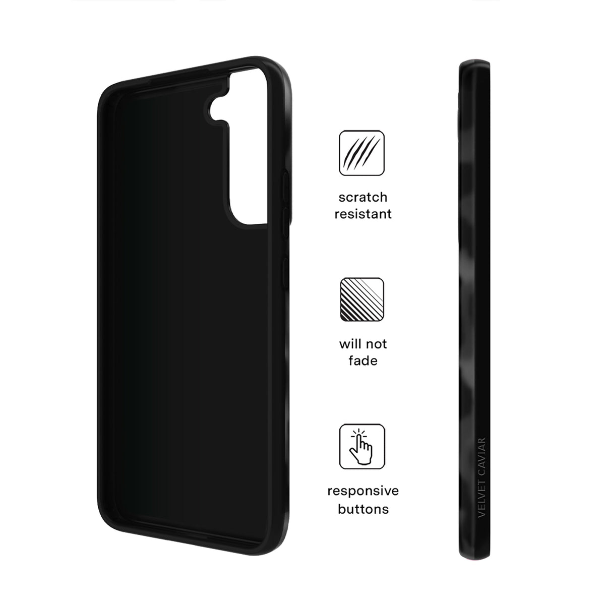 It Girl Black Leopard Samsung Case