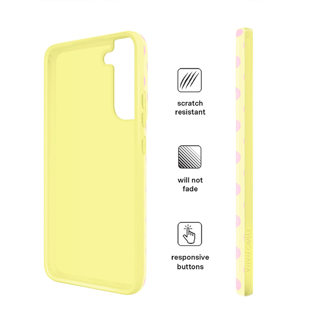 Buttercream Polka Dot Samsung Case