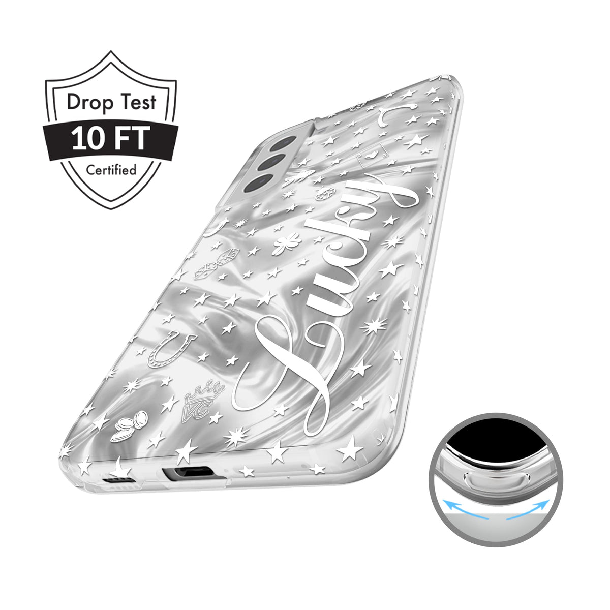 Lucky Girl Holo Samsung Case