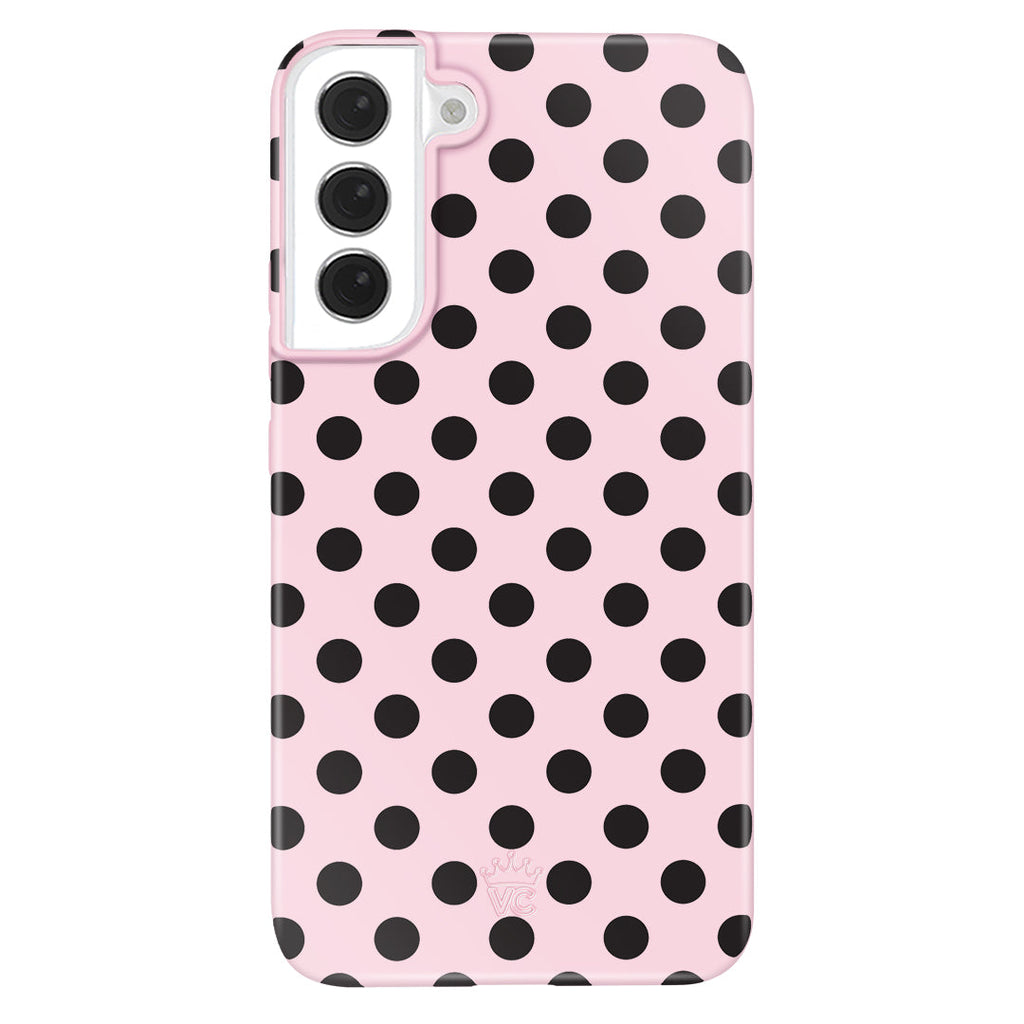 Princess Pink Polka Dot Samsung Case