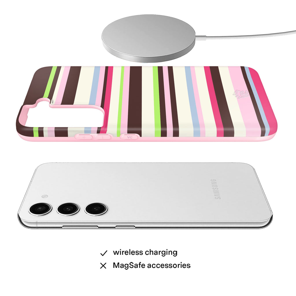 Sweet Treat Stripes Samsung Case
