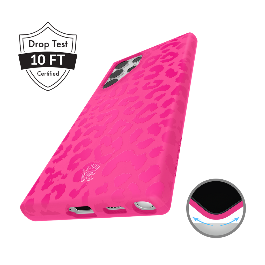 Even Hotter Pink Leopard Samsung Case