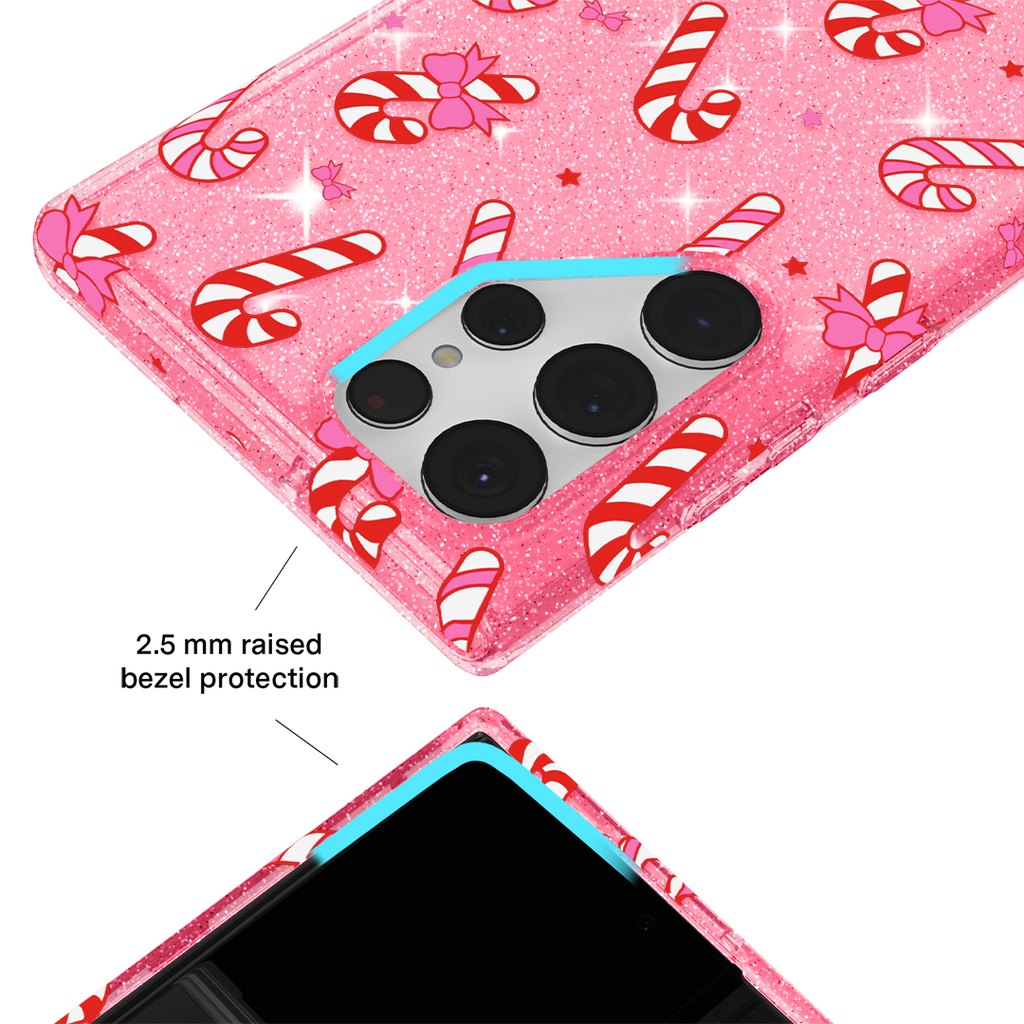 Pink Peppermint Princess Samsung Case