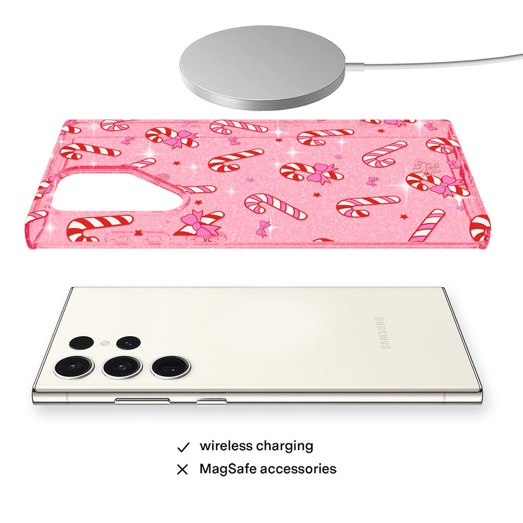 Pink Peppermint Princess Samsung Case