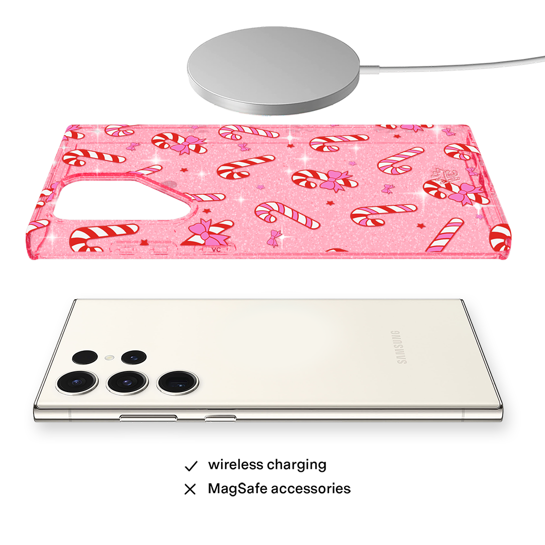 Pink Peppermint Princess Samsung Case