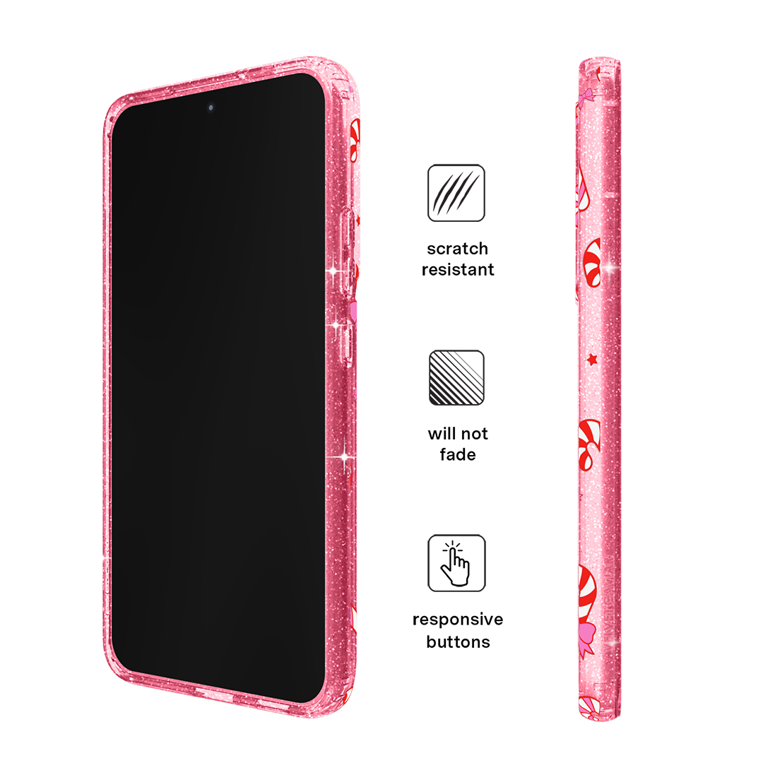 Pink Peppermint Princess Samsung Case