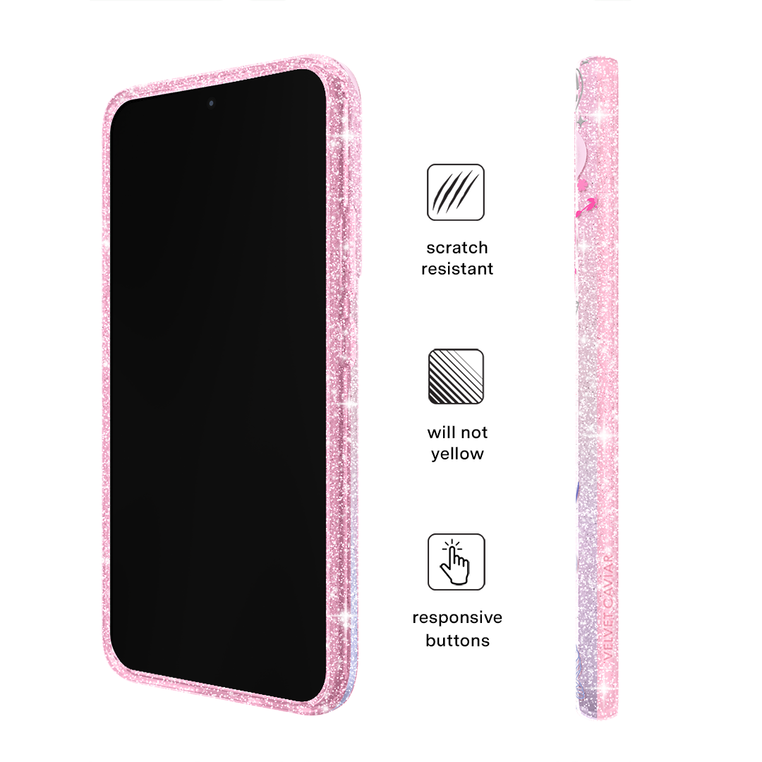 Wicked Glinda’s Bubble Glitter Samsung Case