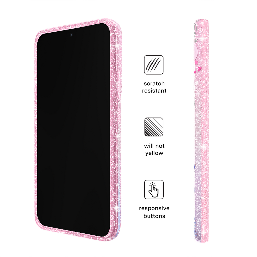 Wicked Glinda’s Bubble Glitter Samsung Case