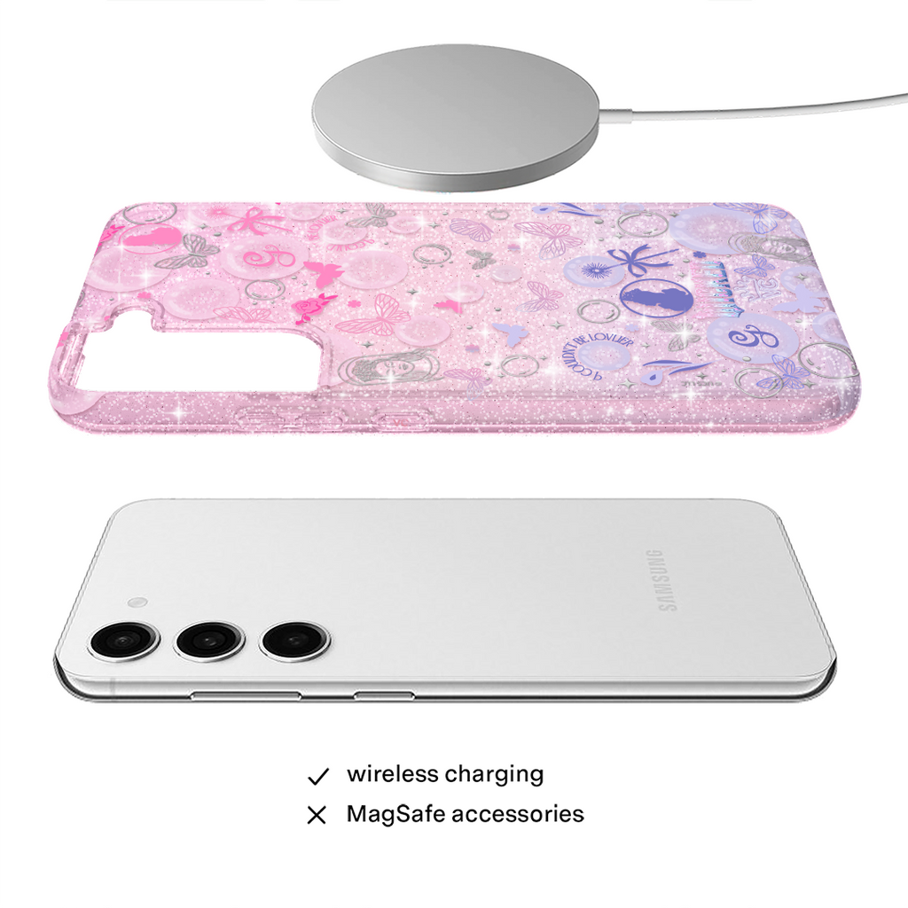 Wicked Glinda’s Bubble Glitter Samsung Case