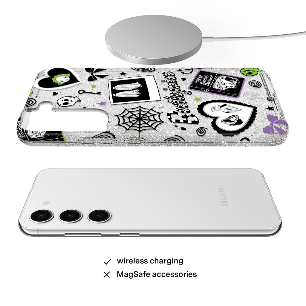 Beetlejuice Ghost with the Most Samsung Case
