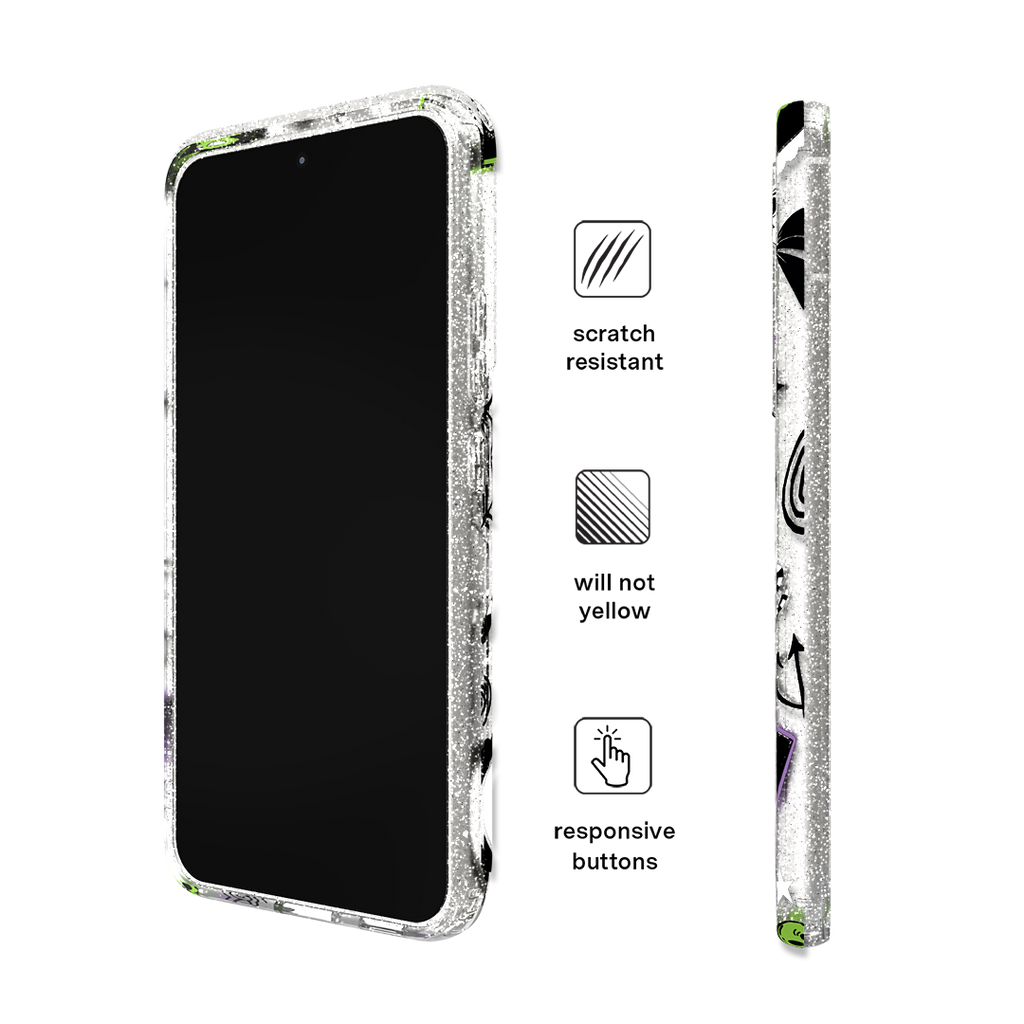 Beetlejuice Ghost with the Most Samsung Case