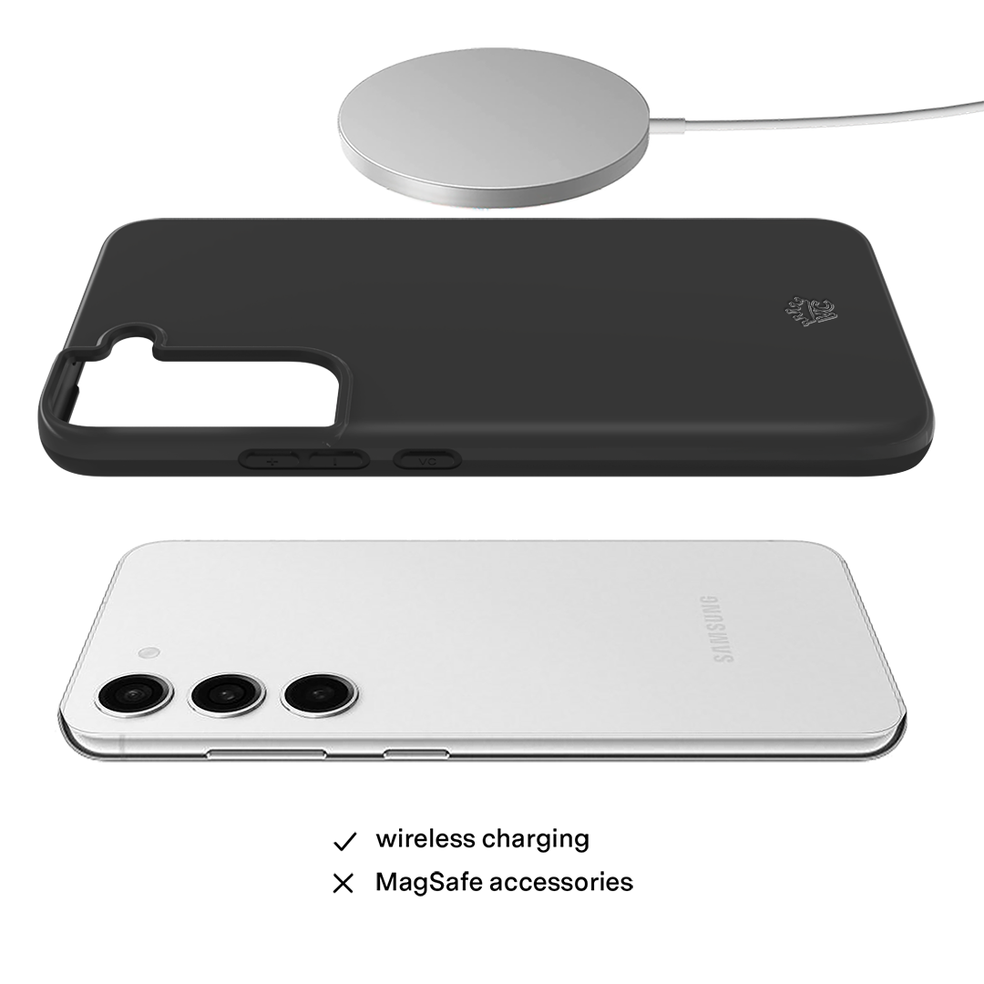 Just Black Samsung Case