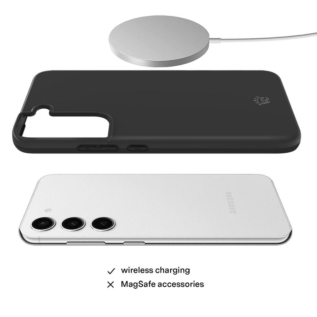 Just Black Samsung Case