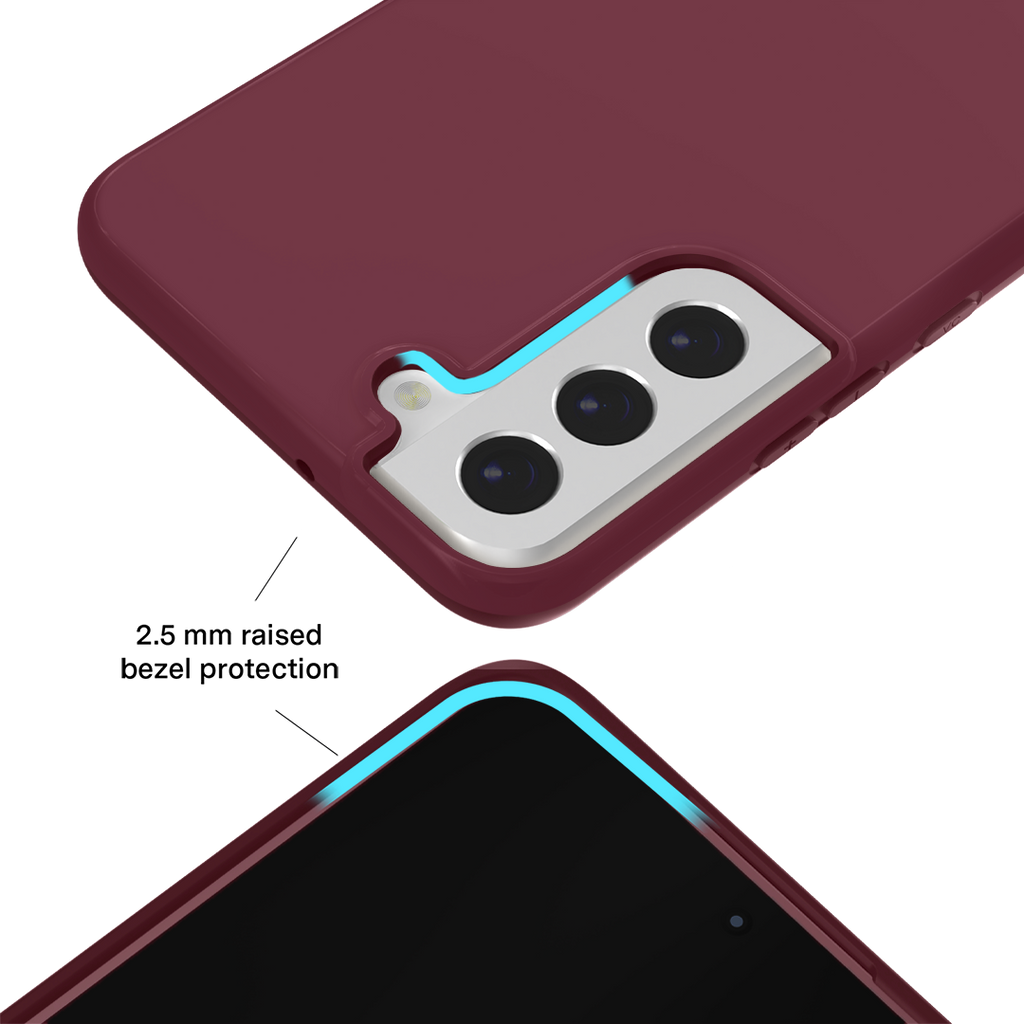 Burgundy 1990 Samsung Case
