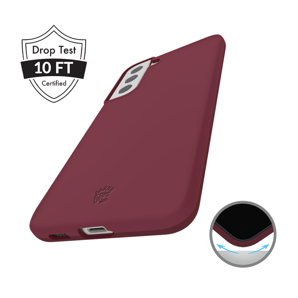 Burgundy 1990 Samsung Case