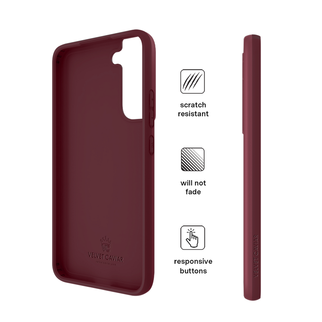 Burgundy 1990 Samsung Case