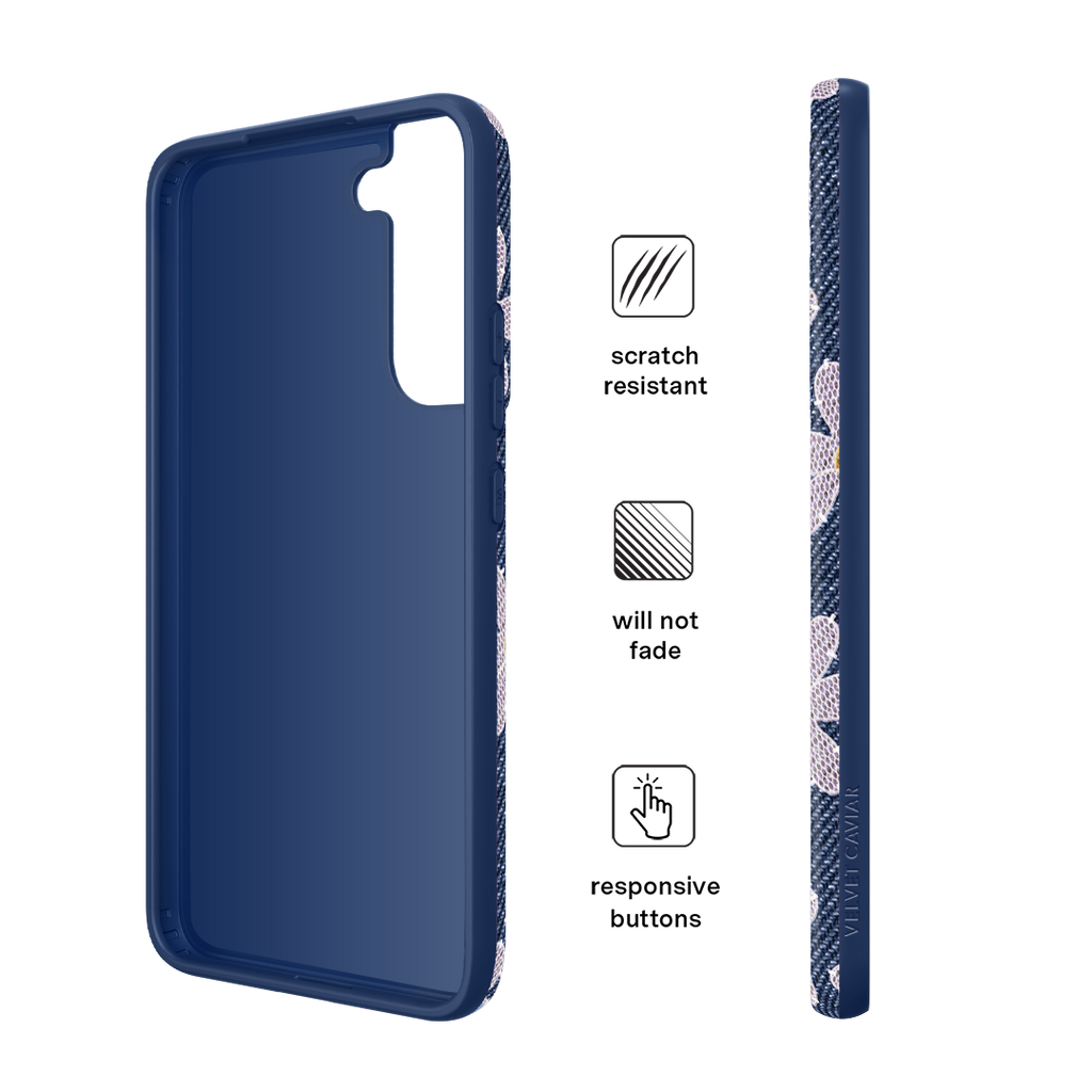 Denim Daisy Samsung Case