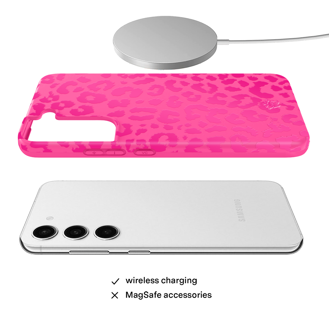 Even Hotter Pink Leopard Samsung Case