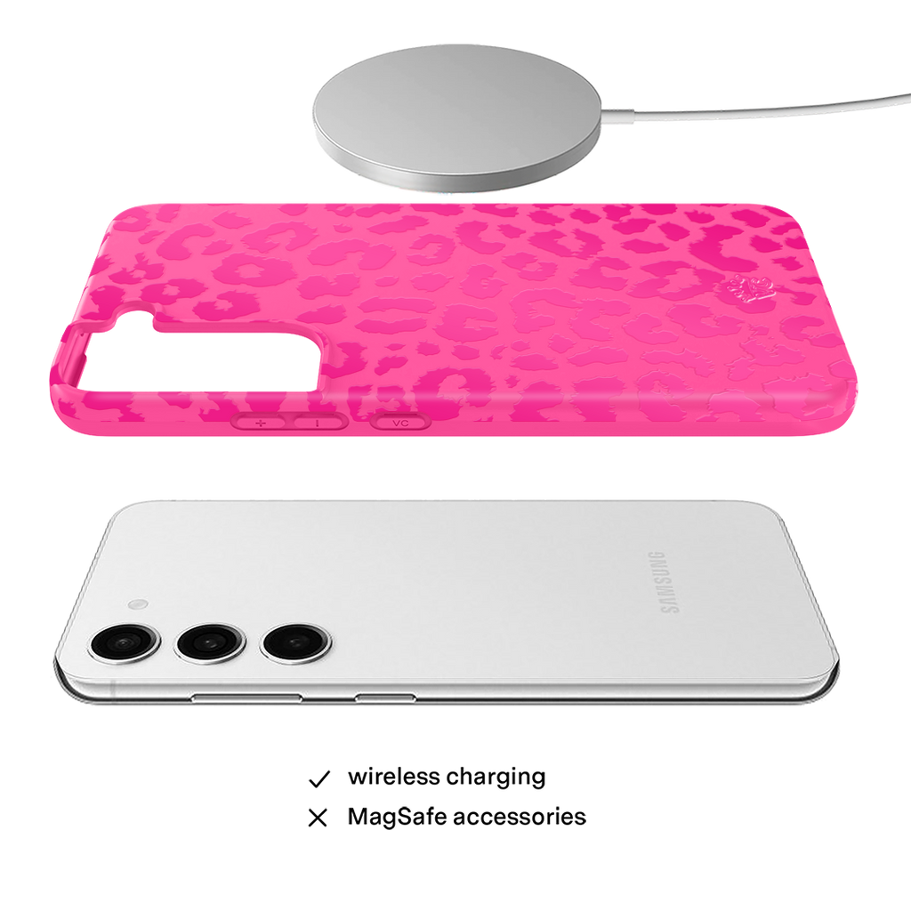 Even Hotter Pink Leopard Samsung Case