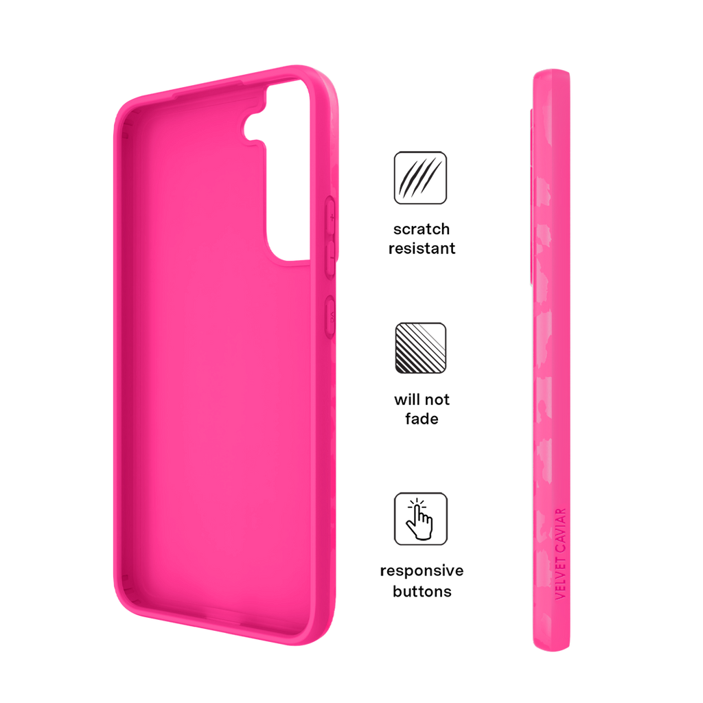 Even Hotter Pink Leopard Samsung Case