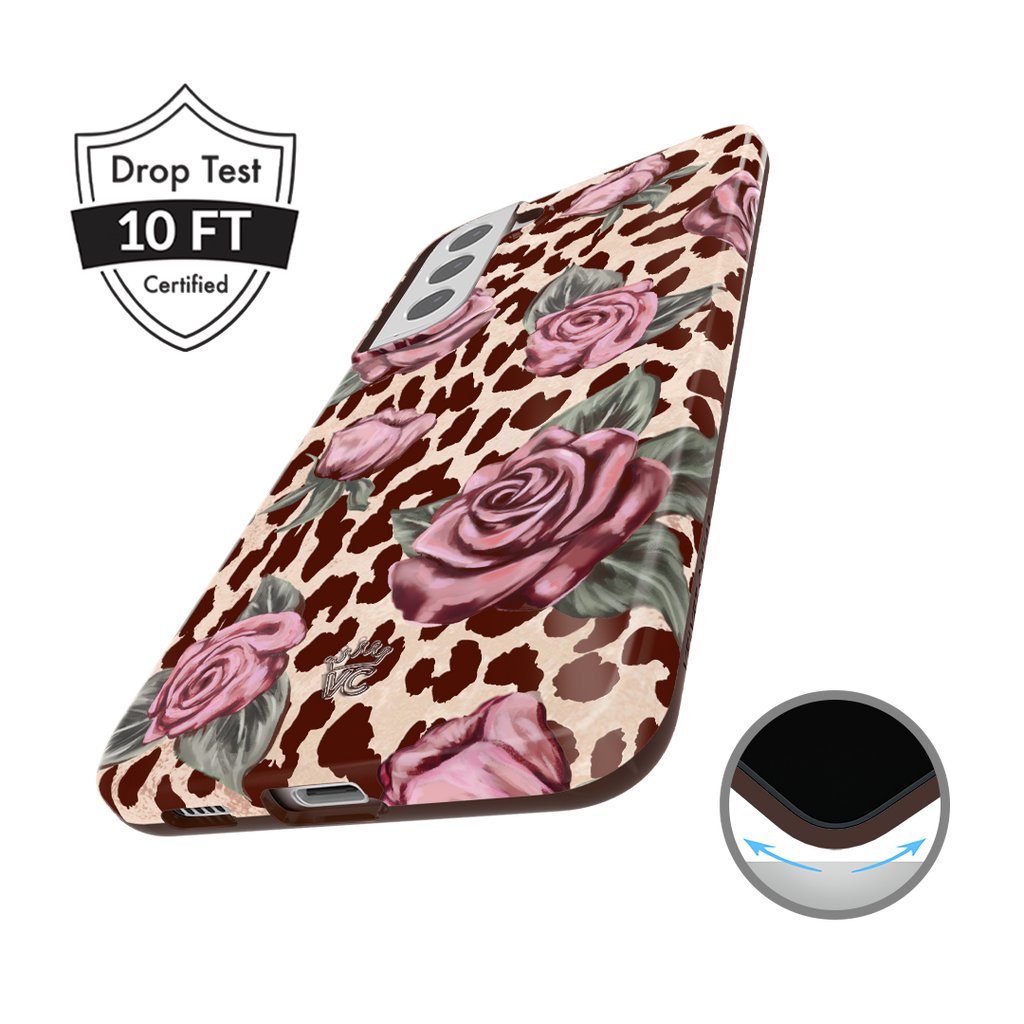 Rosy Leopard Samsung Case