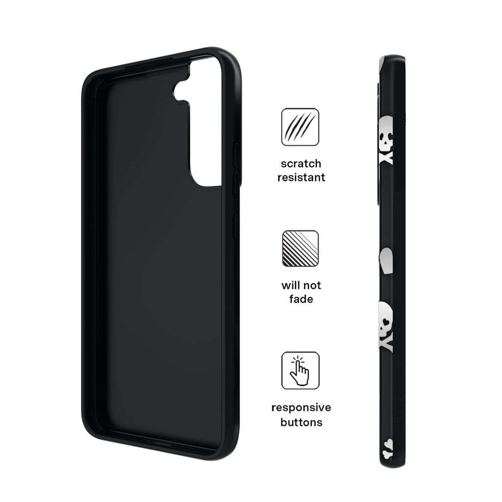 Chrome Skulls Samsung Case