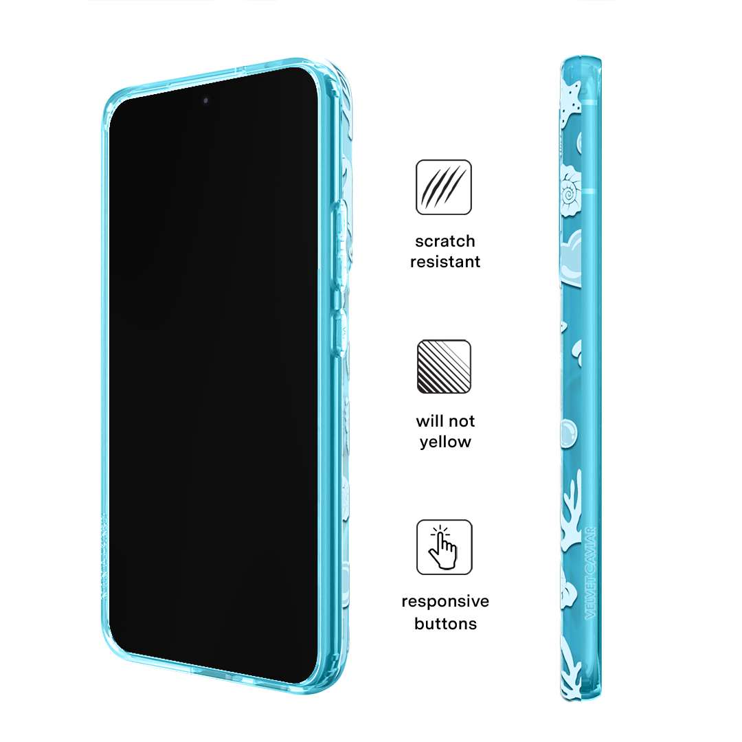 Aquamarine Holo Samsung Case