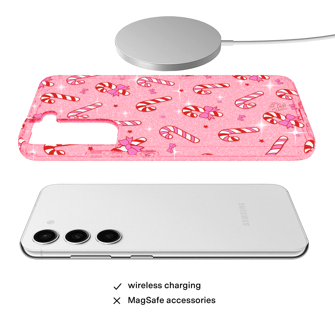 Pink Peppermint Princess Samsung Case