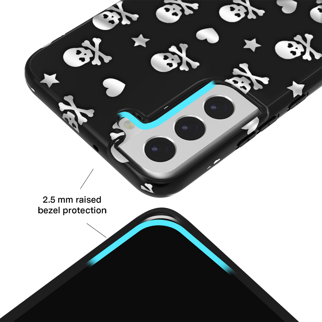 Chrome Skulls Samsung Case