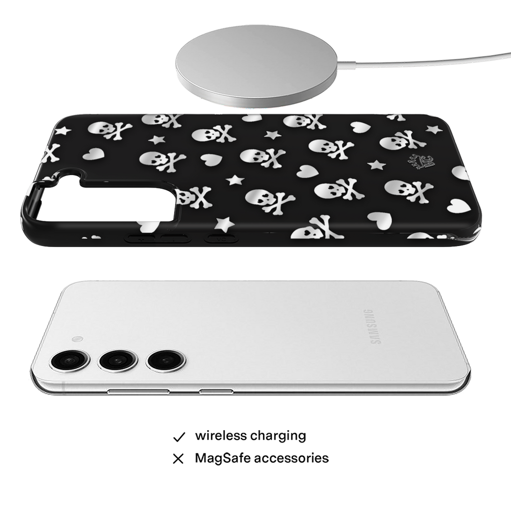 Chrome Skulls Samsung Case