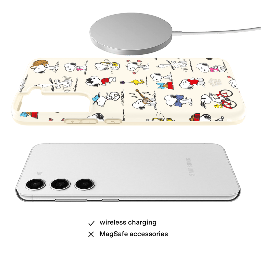 Snoopy Moods Samsung Case