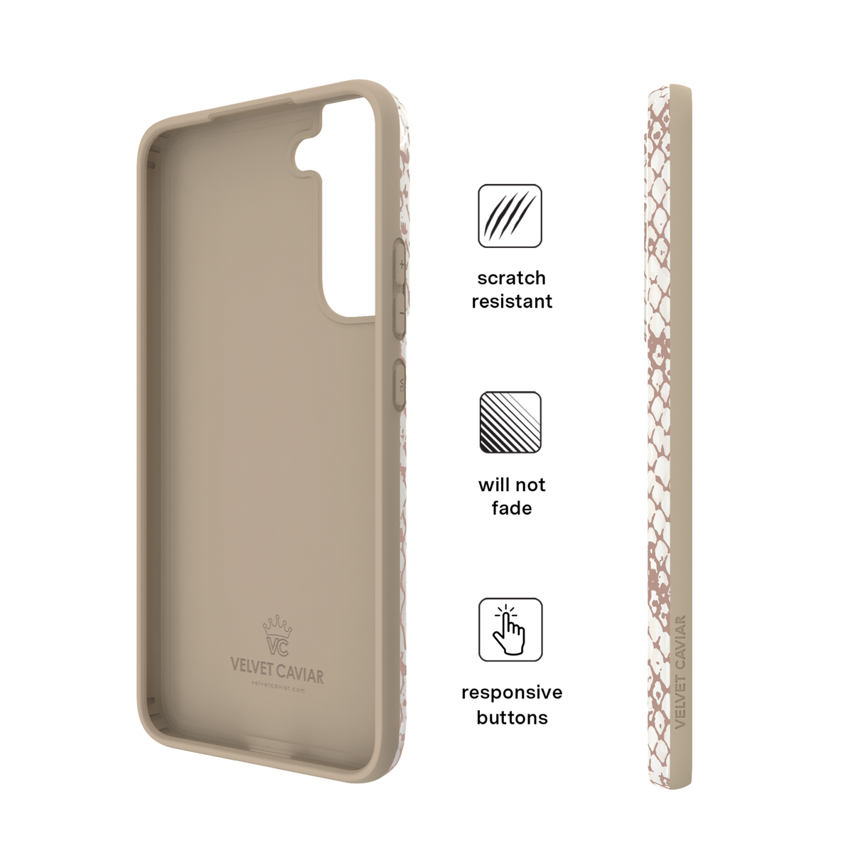 Nude Python Samsung Case
