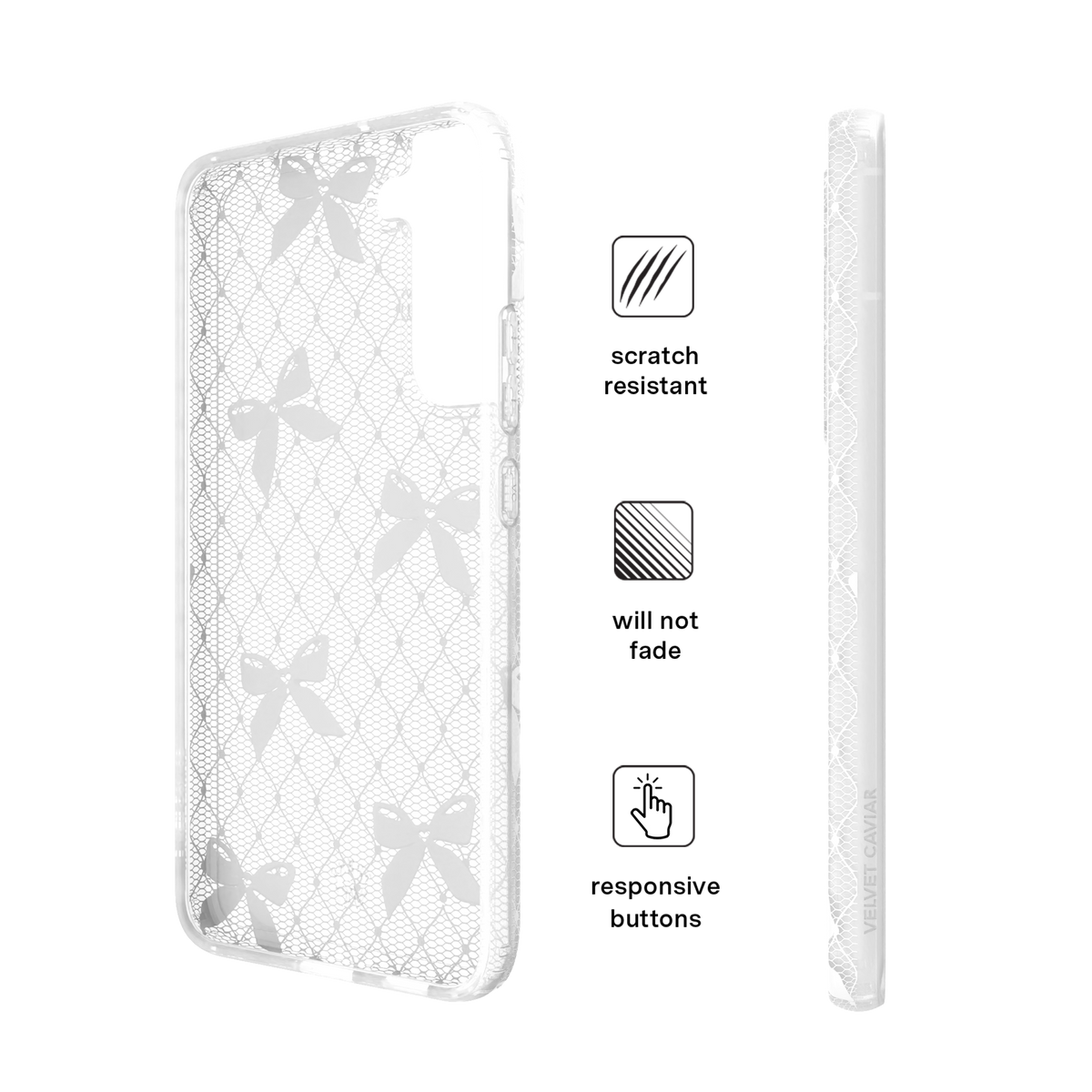 Vintage Lace Bows Samsung Case