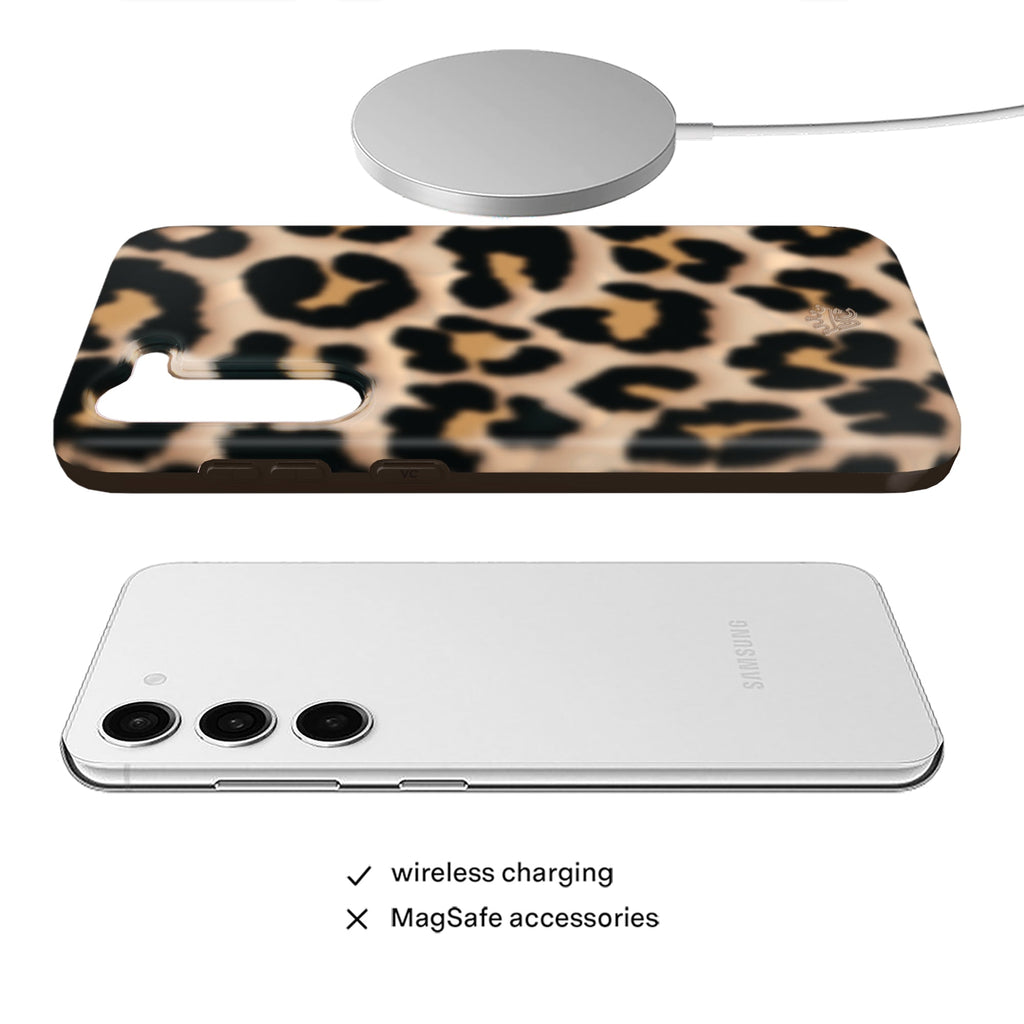 It Girl Blonde Leopard Samsung Case