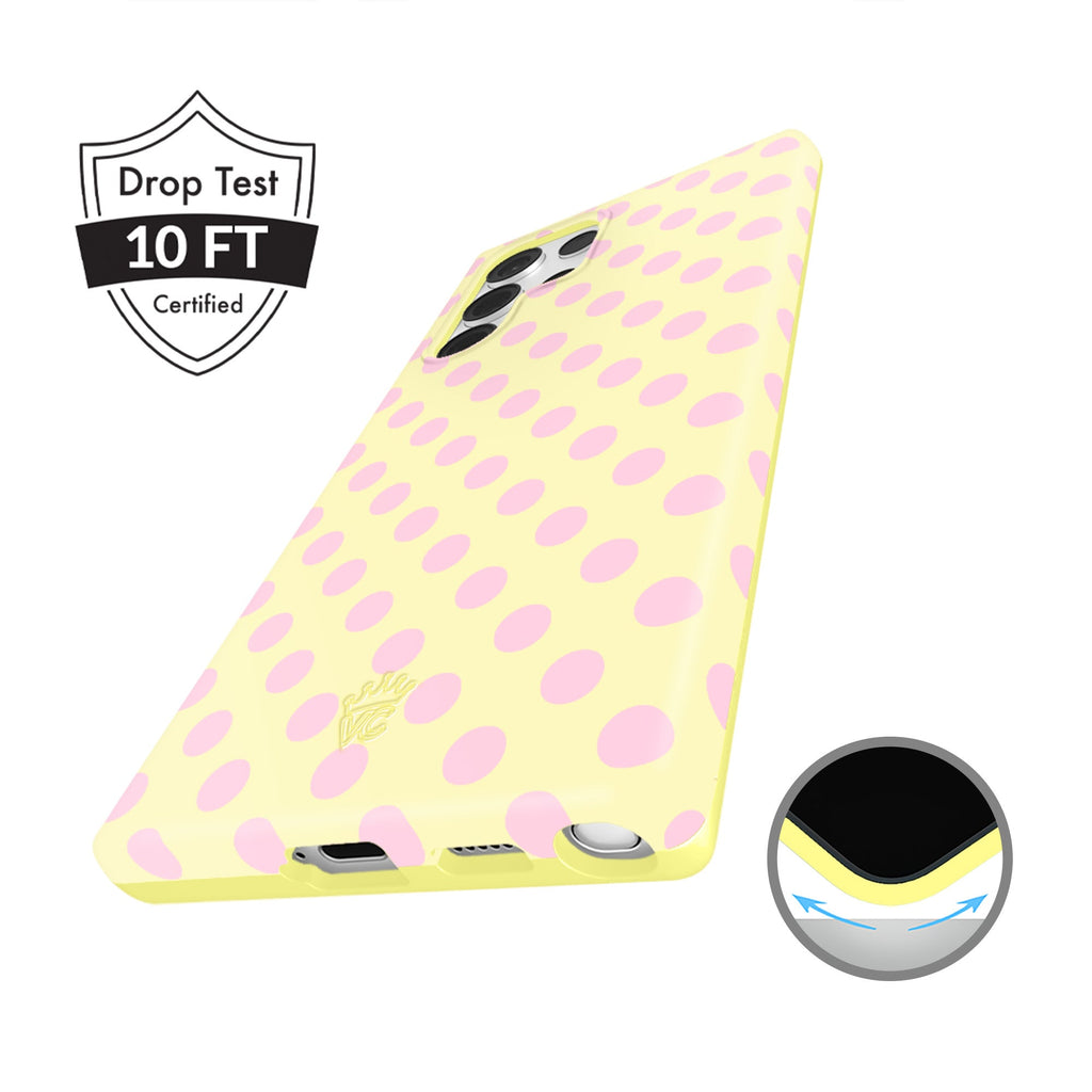 Buttercream Polka Dot Samsung Case