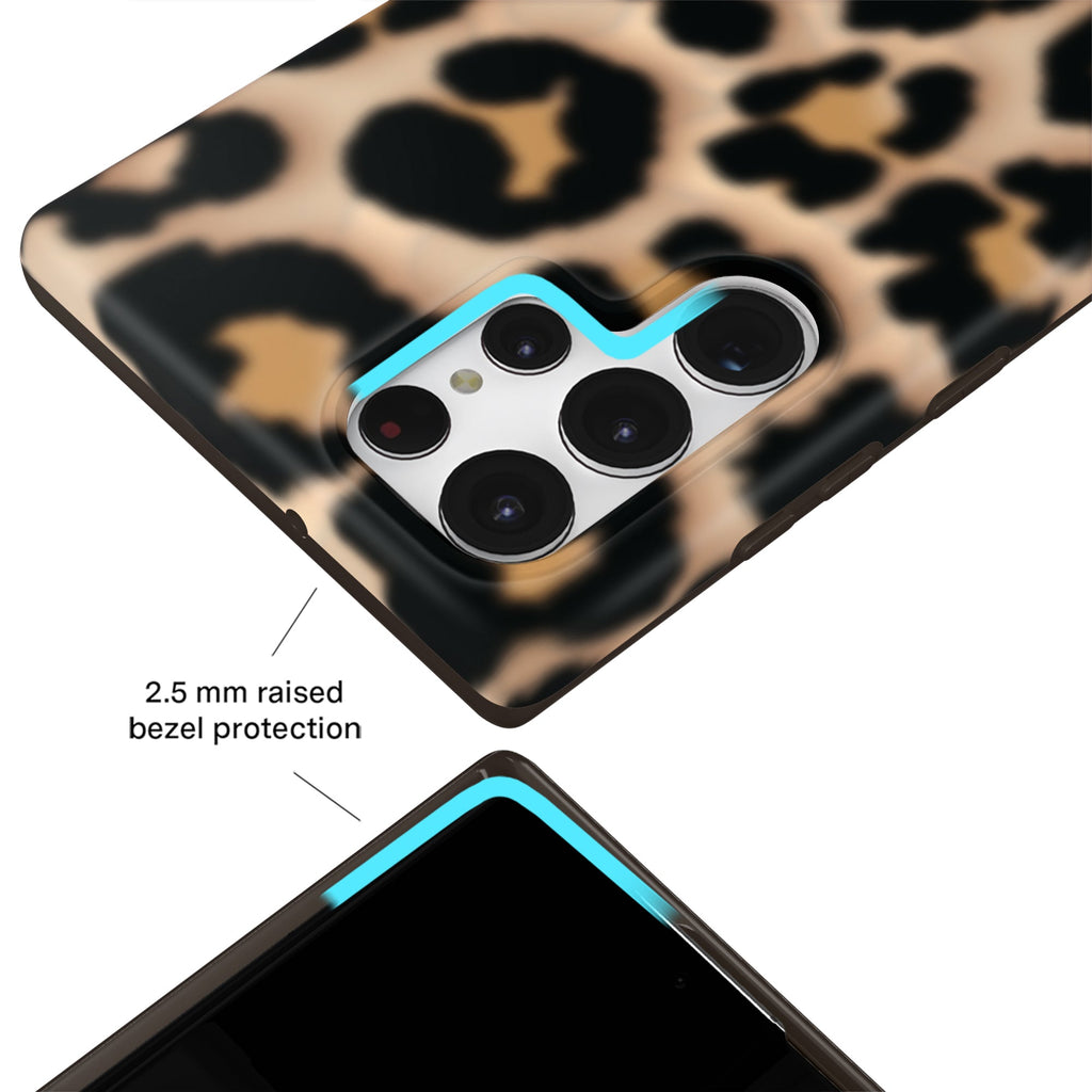 It Girl Blonde Leopard Samsung Case