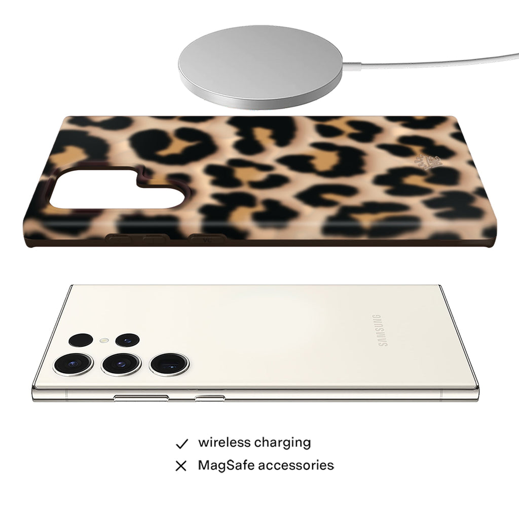 It Girl Blonde Leopard Samsung Case